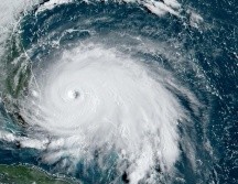 Vista satelital de este lunes del huracán 