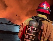 La Guardia Costera busca a otras personas que pudieron haberse puesto a salvo de las llamas. AP/Ventura County Fire Departmen