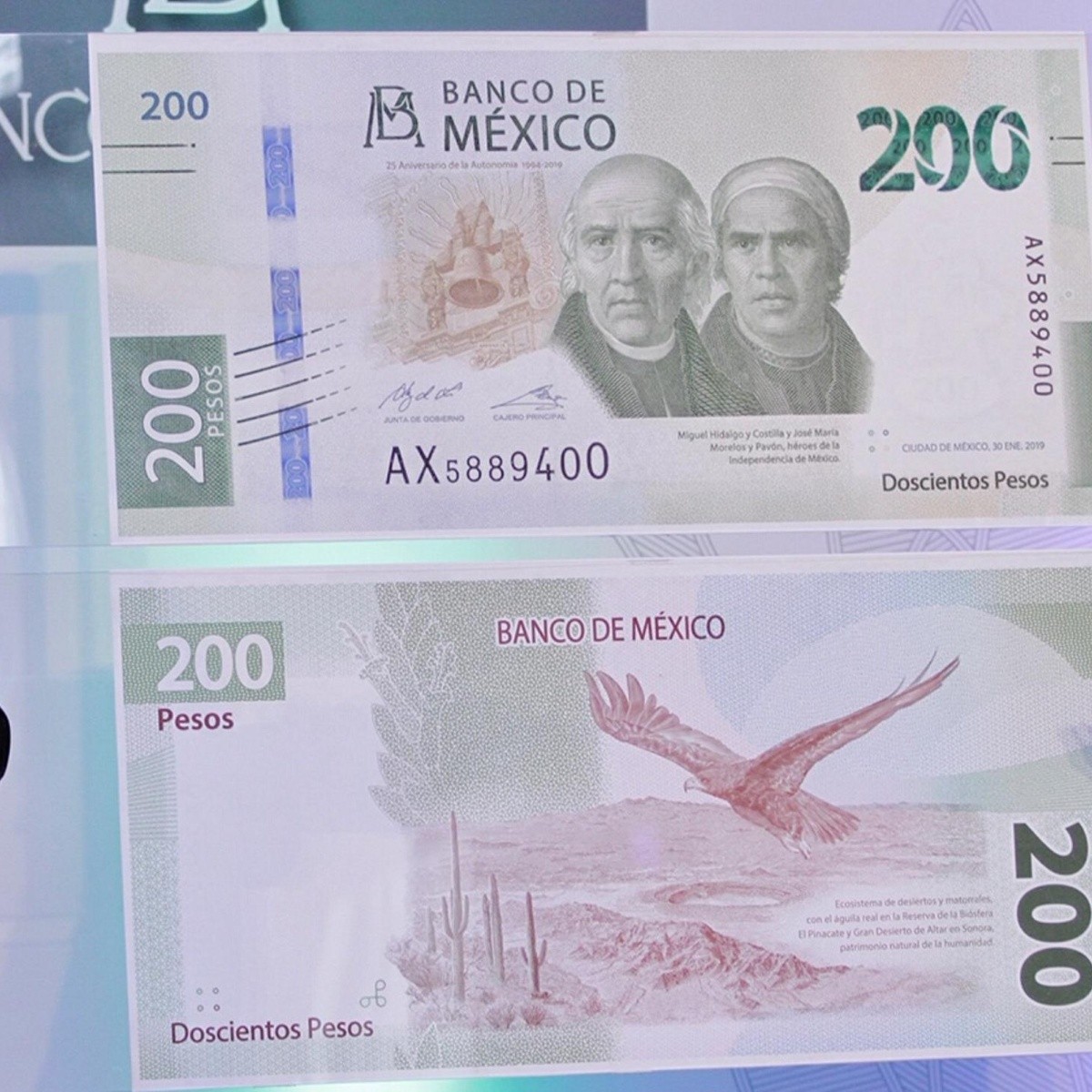 Ponen en circulación el nuevo billete de 200 pesos | El Informador