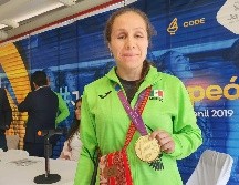 La mediofondista jalisciense rompió en llanto al señalar la falta de interés que tuvieron las autoridades deportivas del país durante su preparación. EL INFORMADOR / D. Reos