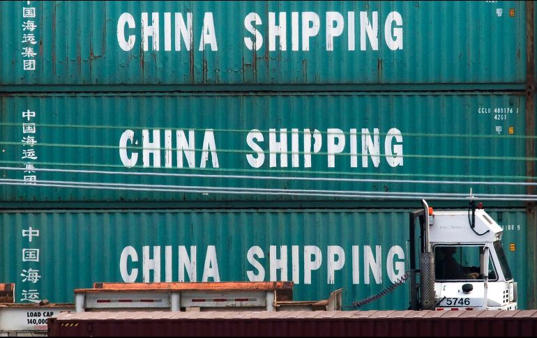 El domingo entraron en vigor aranceles a productos chinos por un valor de 300 MDD; Estados Unidos ha anunciado más cargas para octubre y diciembre. AFP/M. Ralston