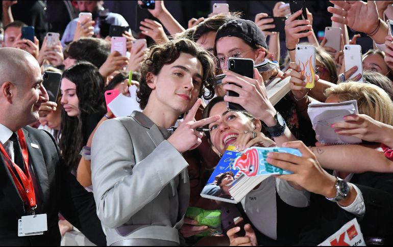 Timothée es uno de los actores jóvenes más reconocidos. AFP / A. Pizzoli