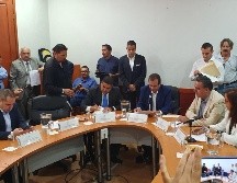 Imagen de la sesión de la Comisión de Administración en el Congreso de Jalisco este martes. EL INFORMADOR / R. Rivas