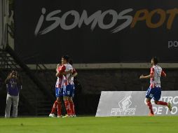 Con siete puntos, San Luis está en la cima del grupo ocho. IMAGO7/A. Hernández