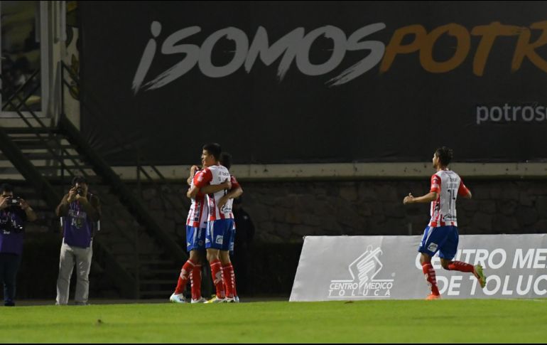 Con siete puntos, San Luis está en la cima del grupo ocho. IMAGO7/A. Hernández