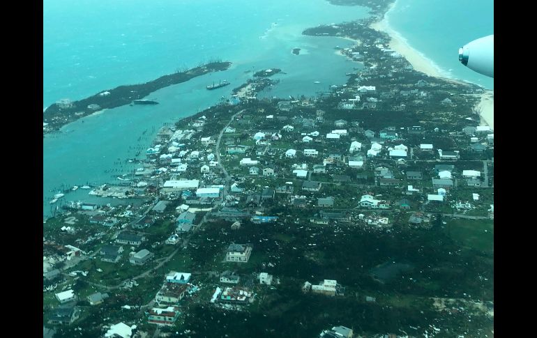 Vista de Man-o-War Cay, en la isla Abaco. AP/Medic Corps