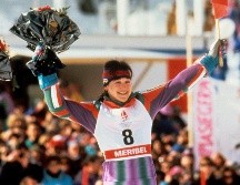 Fernández Ochoa fue la primera medallista española en unos Juegos Olímpicos de Invierno. EFE / ARCHIVO