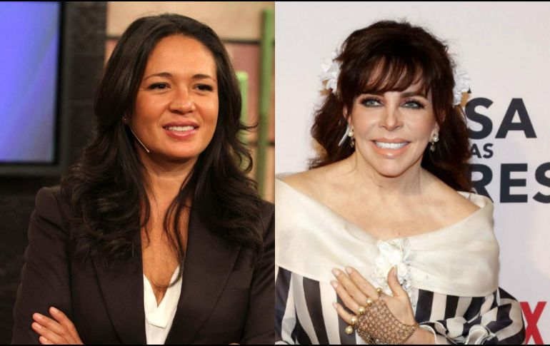 Yolanda Andrade invitó a que Verónica Castro desmintiera lo dicho en la entrevista.  ESPECIAL