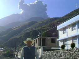 El volcán, de cinco mil 672 metros de altura, está situado en medio de la Cordillera Volcánica, en la región de Moquegua. EFE/ARCHIVO
