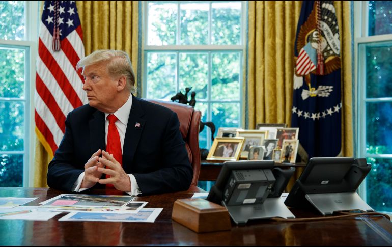 Trump recalcó que no necesita a 