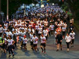 En 2018, la carrera contó con ocho mil competidores. ESPECIAL / CARRERA LEONES NEGROS