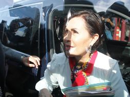 Robles está vinculada a proceso por ejercicio indebido del servicio público y permanece recluida en el penal de Santa Martha Acatitla desde el pasado 13 de agosto. NTX / ARCHIVO