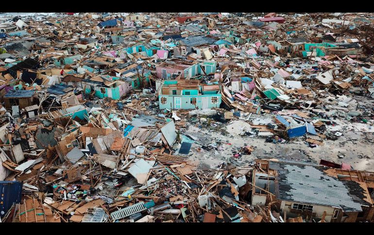 Las islas de Abaco y Gran Bahama presentan escenas desoladoras tras el paso destructivo del huracán 