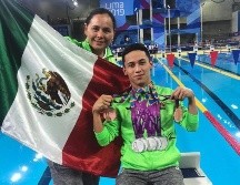 Los nadadores Haidee Aceves, José Arnulfo Castorena, Pedro Rangel y Marcos Zárate (foto), quienes recientemente subieron al podio en los pasados Juegos Parapanamericanos de Lima 2019, buscarán medallas ahora en Europa. TWITTER / @codejalisco
