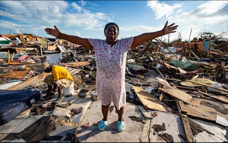 Estiman que más de 74 mil ciudadanos de las Bahamas necesitan algún tipo de ayuda. AP/A. Díaz