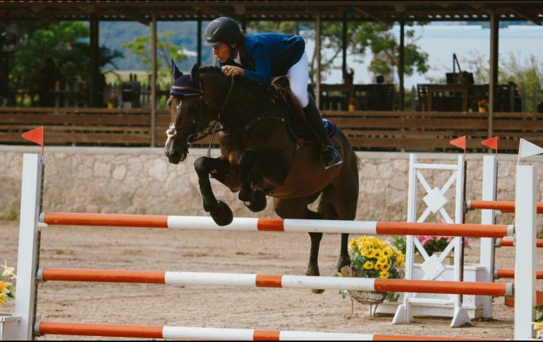 José María Quintana realiza su recorrido a lomos de “Catoki Boy”. EL INFORMADOR / G. Gallo