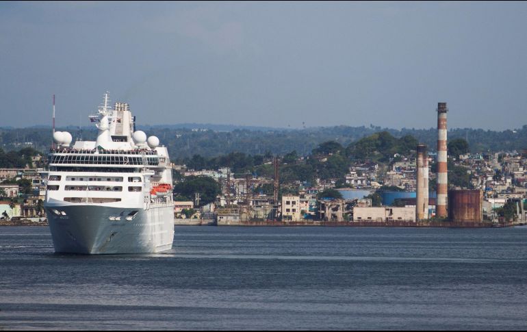 Debido a las sanciones de Trump, cruceros se vieron obligados a cancelar abruptamente las escalas en La Habana y otros puertos cubanos. EFE/ARCHIVO