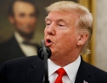 Los estudiantes usaron el número del seguro social y la fecha de nacimiento de Trump para tratar de importar la información de impuestos del presidente. AP/A. Brandon