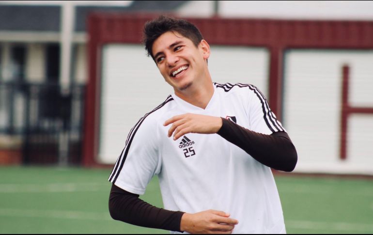 Edson Rivera. El atacante de los Zorros podría iniciar como titular. TWITTER@ATLASFC