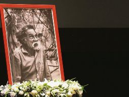 Ayer, desde las 13:00 horas, se realizó un homenaje a Francisco Toledo, en el Teatro Macedonio Alcalá. NTX