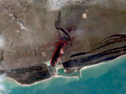 La compañía Equinor asegura que enviaría a un equipo de limpieza para evitar en lo posible un incendio y la limpieza del lugar.  ESPECIAL / equinor.com