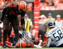 Los Browns cayeron de bruces en su esperado debut. AFP / K. Irwin