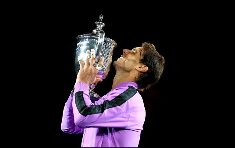 Con este triunfo, Nadal se colocó a un Grand Slam del récord de 20 que sostiene Roger Federer. AFP / A. Bello