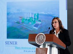 La Secretaría de Energía, a cargo de Rocío Nahle, será la que mayor incremento presupuestal registrará. EFE/ARCHIVO