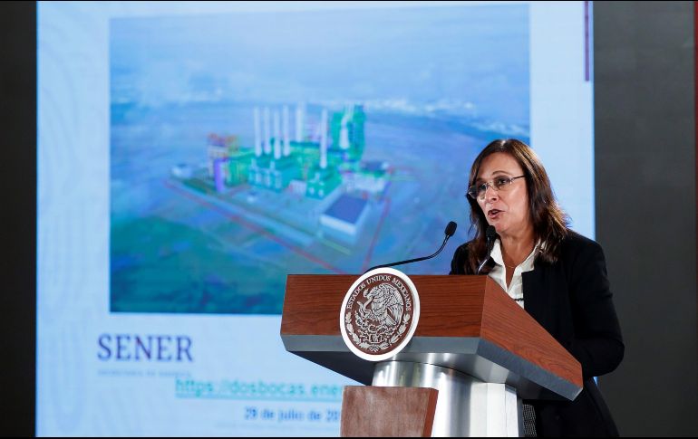 La Secretaría de Energía, a cargo de Rocío Nahle, será la que mayor incremento presupuestal registrará. EFE/ARCHIVO