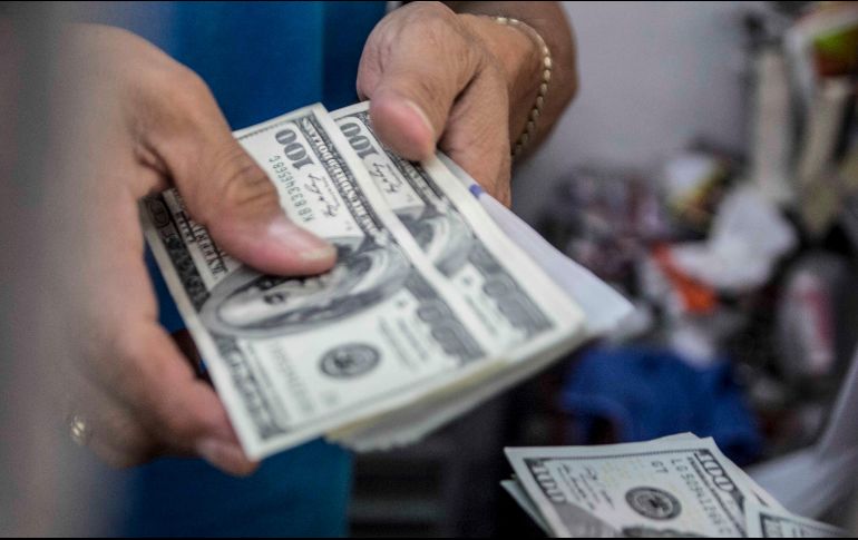 En la sesión se espera que el tipo de cambio cotice entre 19.40 y 19.60 pesos por dólar. EL INFORMADOR / ARCHIVO