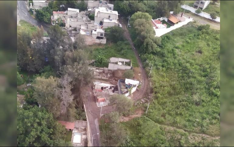 Las labores de búsqueda continúan para localizar a dos personas más que están desaparecidas. ESPECIAL / Protección Civil Jalisco