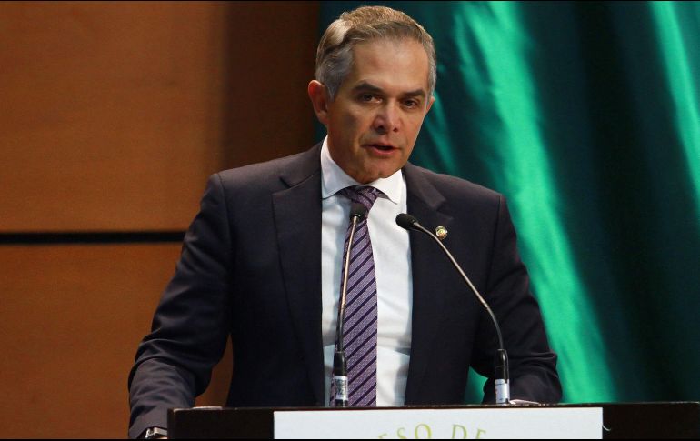 Mancera dijo que analizarán con mucho cuidado el paquete fiscal. NTX/ARCHIVO