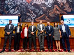 Ricardo Villanueva, rector de la UdeG, destacó que el cuarto objetivo establece la necesidad de garantizar un a educación inclusiva, equitativa y de calidad. ESPECIAL / UdeG