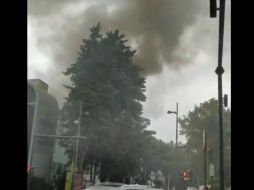 Hasta el momento no hay información de lo que ocasionó el incendio. ESPECIAL