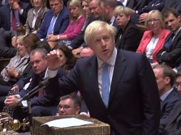 El primer ministro Boris Johnson reiteró que no tiene intención de solicitar una nueva prórroga del 