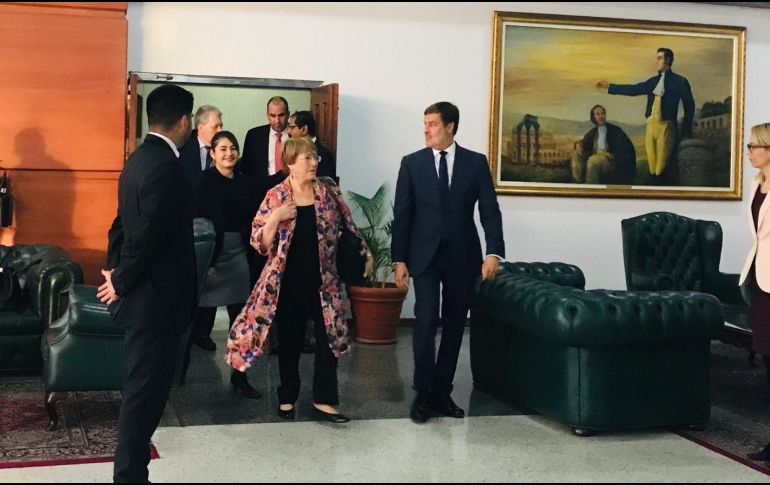 Bachelet reconoció que el gobierno cumplió con la excarcelación de 83 personas, aquellas cuya detención había sido considerada como arbitraria. TWITTER/mbachelet