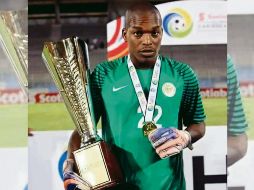 El arquero fue parte del título caribeño de Curazao. ESPECIAL