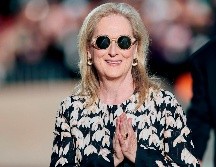 Durante la gala, Streep exhortó a sus colegas a elegir papeles con conciencia social. AFP / G. Robins