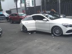 El ladrón fue llevado en estado grave; la mujer que fue asaltada fue lesionada en la nariz. ESPECIAL