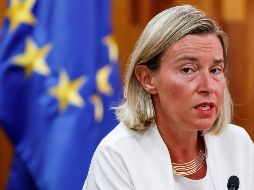 Federica Mogherini participó en una conferencia magistral en la UNAM, donde resaltó las relaciones bilaterales que sostienen México y Europa. EFE/J. Méndez