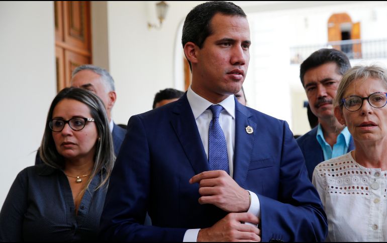 El pacto significa un nuevo movimiento de Guaidó en su ajedrez de presión contra el jefe de Estado de Venezuela, Nicolás Maduro. AP/A. Cubillos