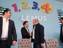 Enrique Alfaro, gobernador de Jalisco, reconoció el trabajo de todo el equipo zapopano. ESPECIAL / Gobierno de Jalisco