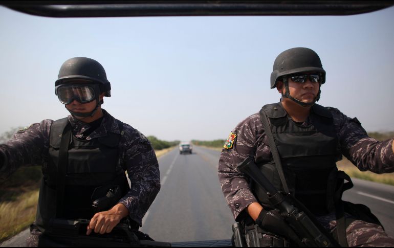 Aseguran que no hubo un enfrentamiento, sino un montaje de la Policía Estatal y del Centro de Análisis, Información y Estudios de Tamaulipas. AP/ARCHIVO