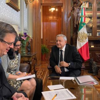 Se reafirmó con EU relación de amistad y cooperación: AMLO