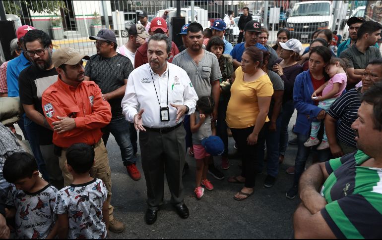 Marcos Medina Filigrana, secretario de Gobierno, afirmó que los migrantes que alegan maltratos están ligados a 