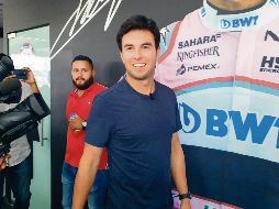 El piloto tapatío de Racing Point espera que para el Gran Premio de Singapur, del próximo 22 de septiembre, se note el repunte de la escudería, que busca cerrar fuerte el resto de la temporada. EL INFORMADOR / D. Reos.