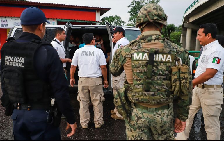 El canciller Marcelo Ebrard Casaubón revela que suman 300 casos judicializados de tráfico de personas. AFP / ARCHIVO