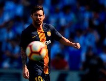 ''Mi idea es seguir acá el tiempo que me vea capacitado para rendir y que el físico me lo permita'', declaró el capitán azulgrana. AFP / ARCHIVO