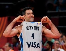 Los albicelestes lucieron con una actuación espectacular de su capitán de 39 años Luis Scola, autor de 28 puntos. AFP / G. Baker