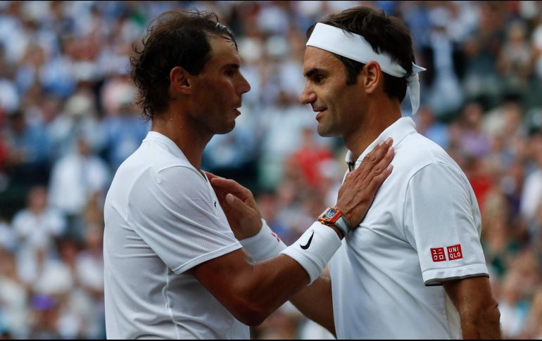 Nadal y Federer ya tienen programado un duelo el 7 de febrero en Sudáfrica. AFP / ARCHIVO